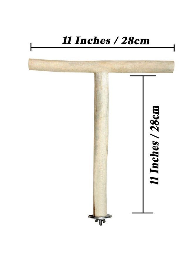 Western Era Sand Wooden Perch, Toy, Cage Accessory for Birds (Large Birds) - Image 2